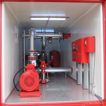 Container Type Fire Fighting System